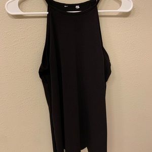 Black flowy tank top